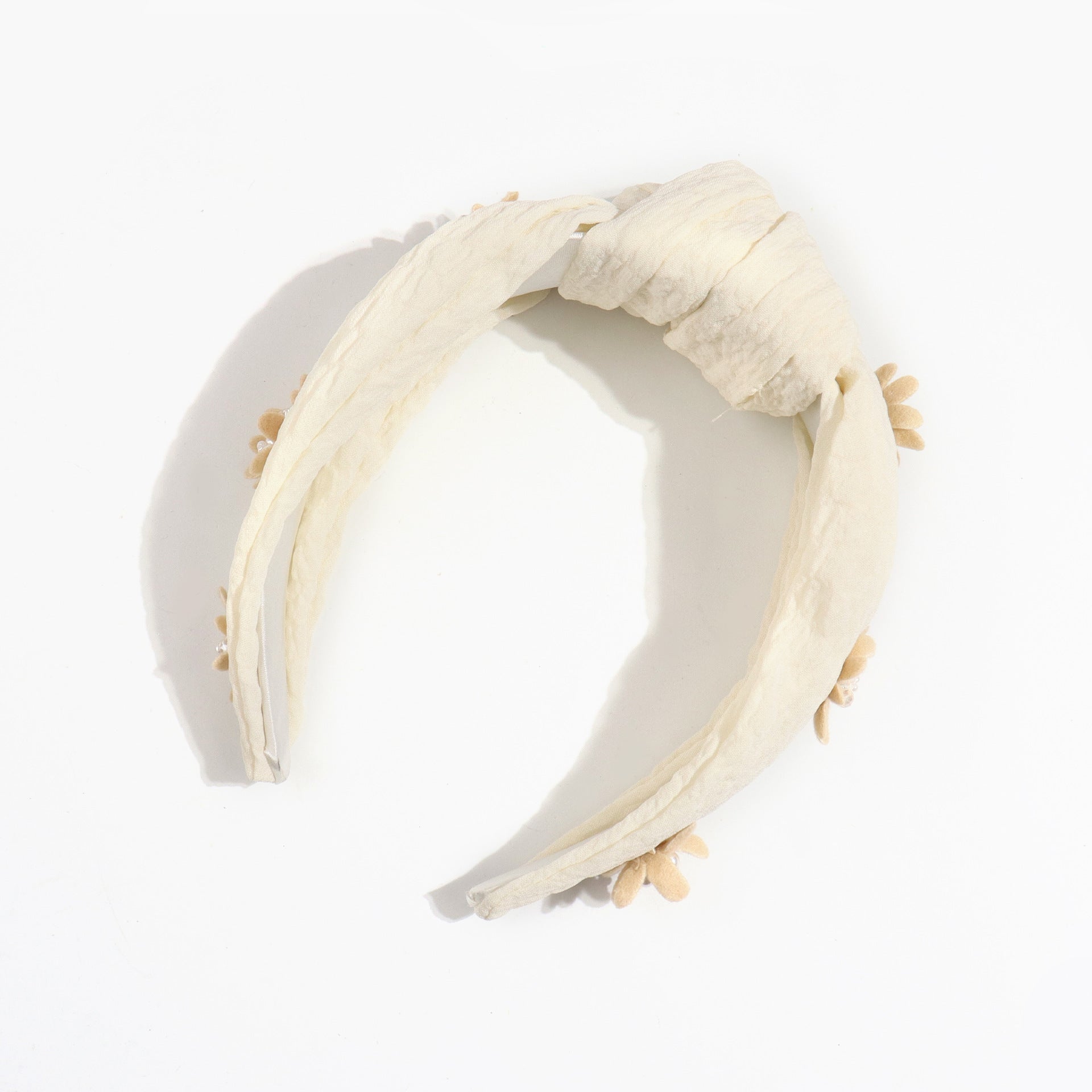 Wholesale Retro Denim Fabric Art Wide-brimmed Headband