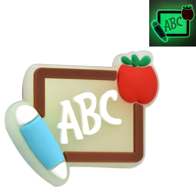 Wholesale Random 100pcs/pack  Glow-in-the-dark cartoon multi-functional beaded   Focal Beads