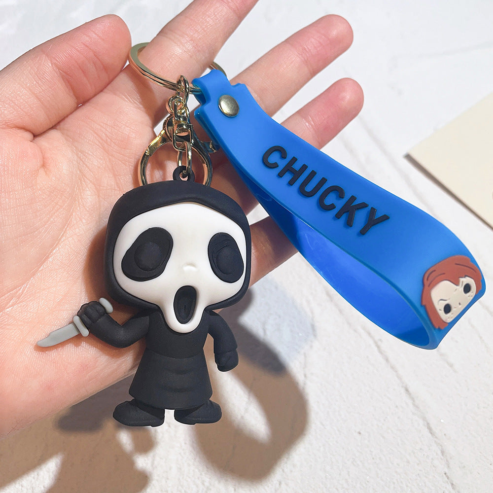 Wholesale Ghost Baby Bride Doll Clown Back Soul Keychains OLY Exclusive