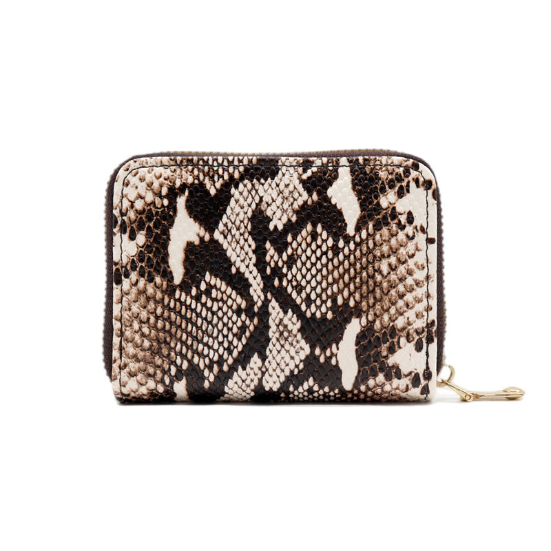 Wholesale Leopard Print Large Capacity Wallet Accordion Card Holder