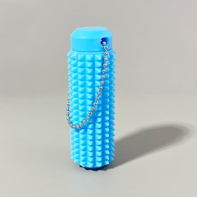 Wholesale New Mini Keychain Portable Fingertip Stress Relief Massager Keychain