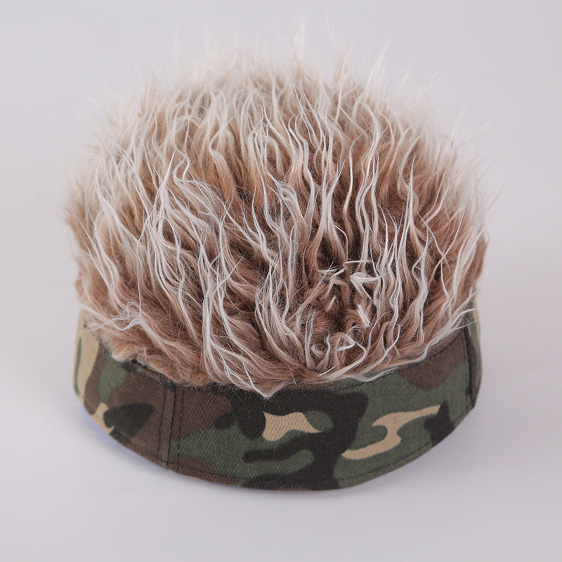 Wholesale Cotton Simulated Wig Baseball Caps