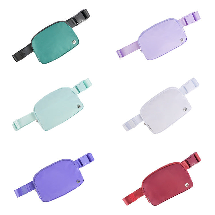 Wholesale Waterproof Sports Outdoor Nylon Waist Bag Chest Bag Shoulder Messenger Bag