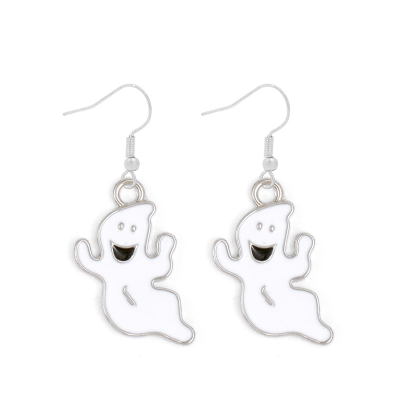 Wholesale  Earring Set Alloy Pumpkin Skull Ghost  Design Party Wear Accessory
