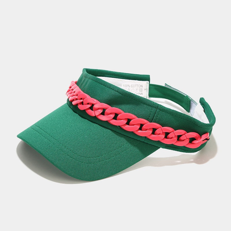 Wholesale Polyester Acrylic Chain Empty Top Hat