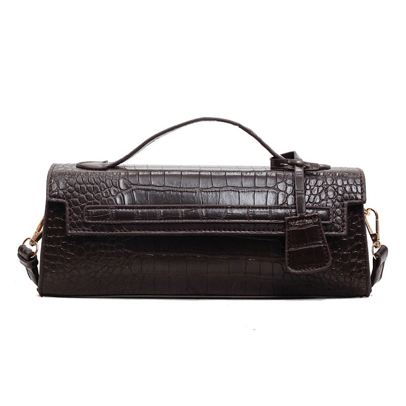 Wholesale Leather classic retro underarm bag versatile handbag shoulder messenger bag