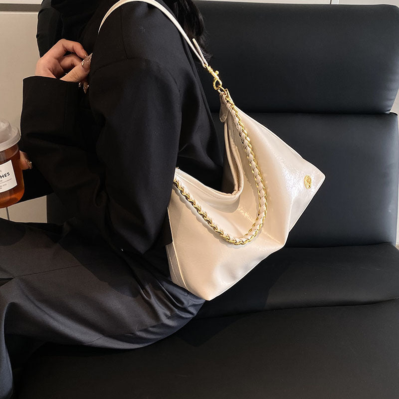 Wholesale Vintage chain crescent shoulder bag