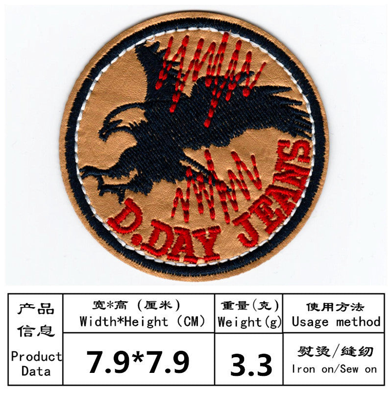 Wholesale Independence Day flag with diverse letters DIY Patches