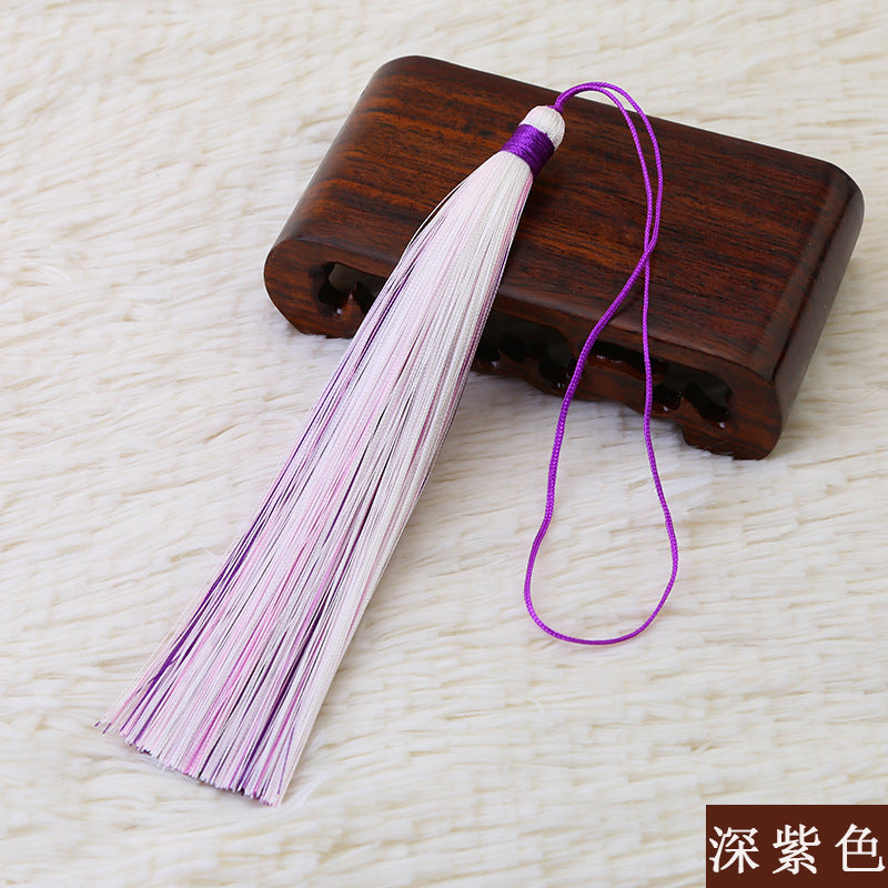 Wholesale Sandwich Two-color Tassel Pendant