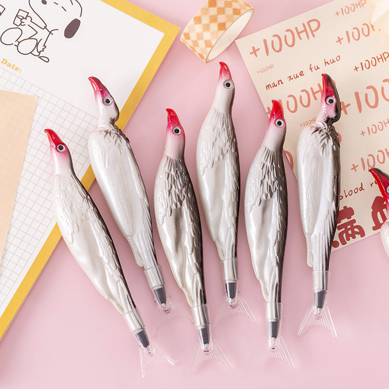 Wholesale Plastic Simulation Bird Shaped New Creative Ballpoint Pen