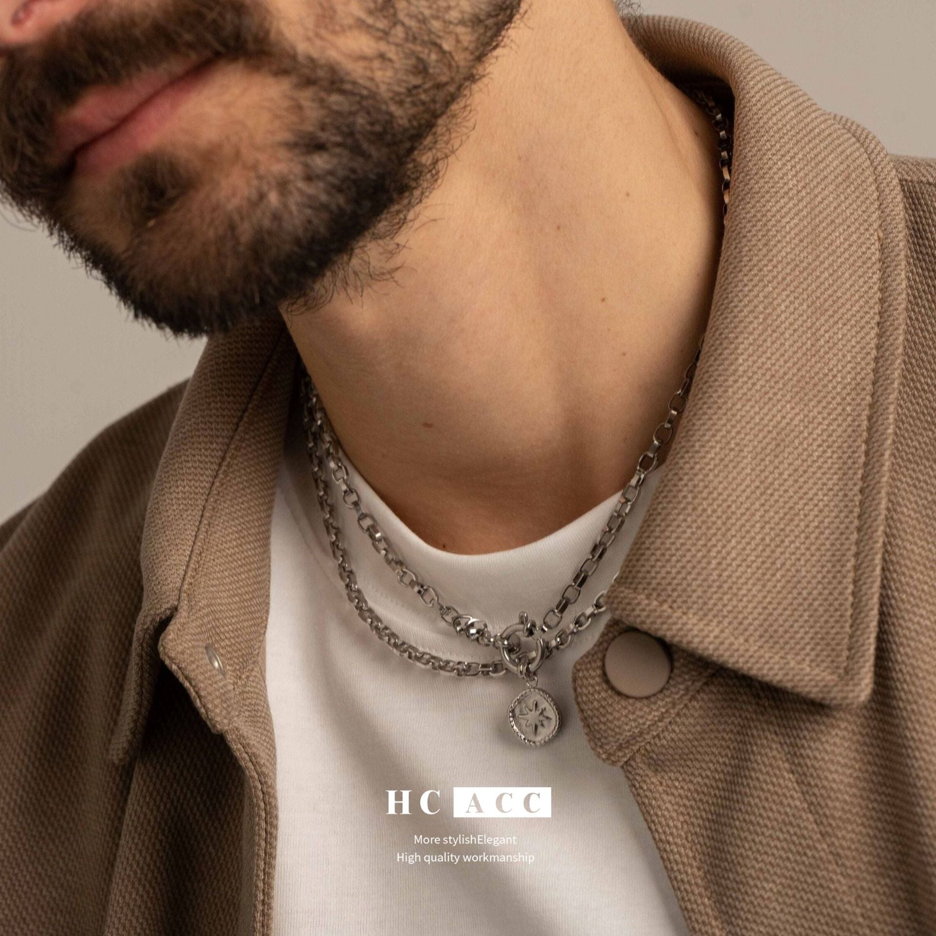 Wholesale Fashion Irregular Copper Plated Gold Necklace