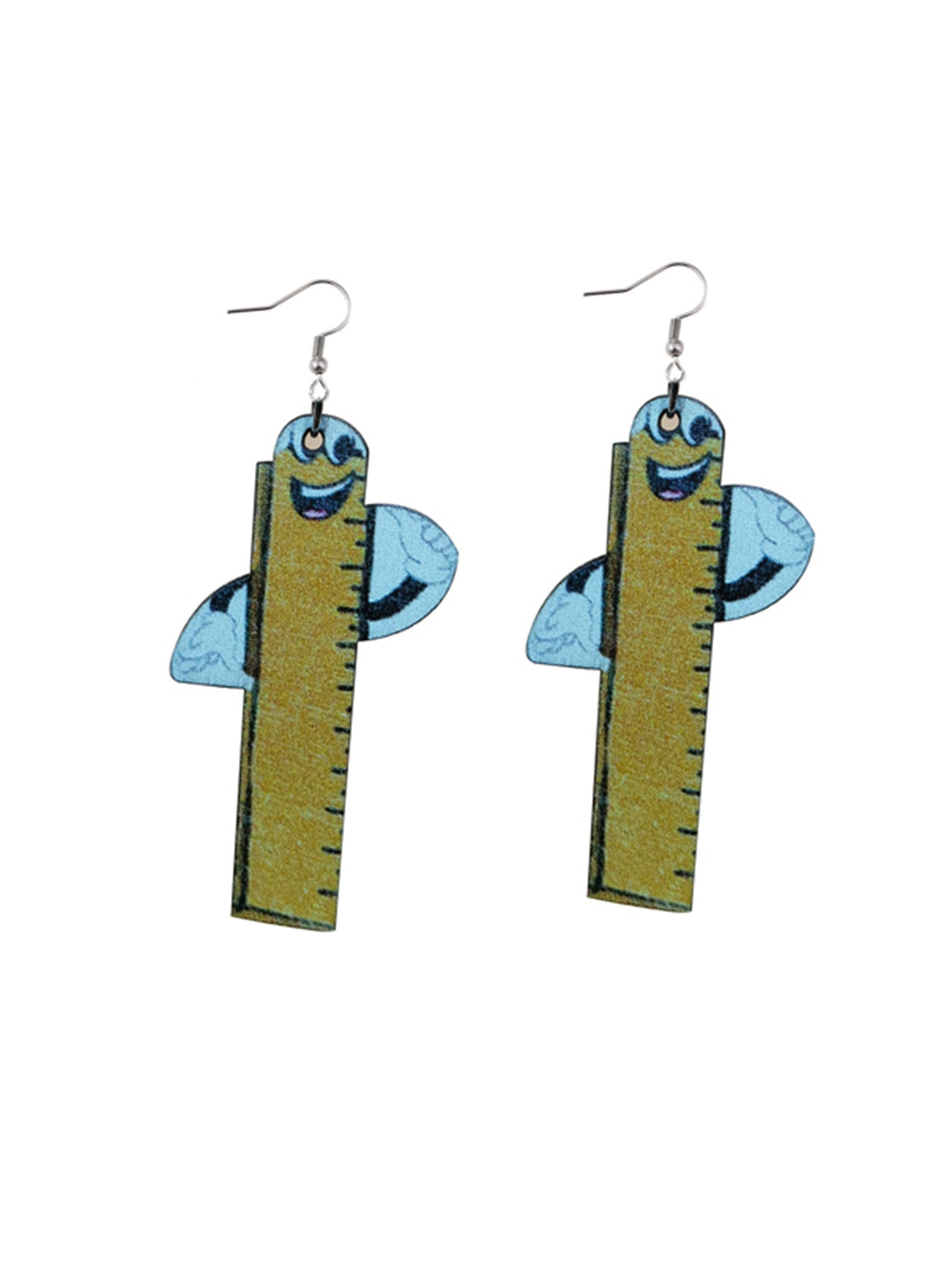 Gobernante mayorista Profesor de graduación Estudiante Regalo de madera Pendientes de madera