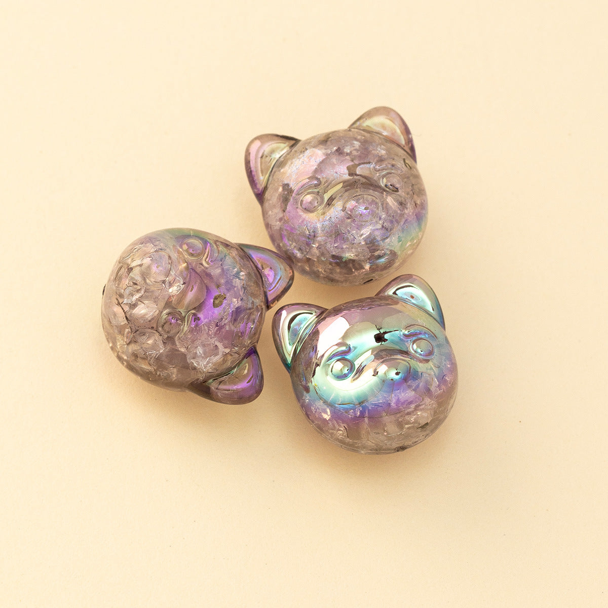 Wholesale 200pcs ABS Cartoon Bear Beads