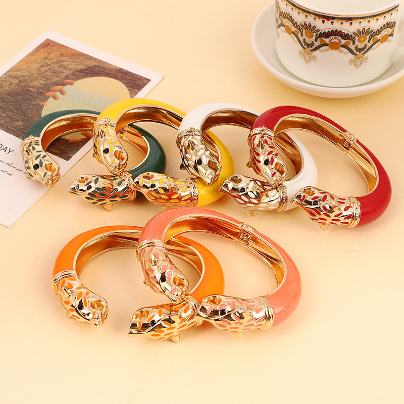 Wholesale Cloisonne Bracelet Enamel Women's Bracelet Ethnic Style Jewelry Gift Bracelet