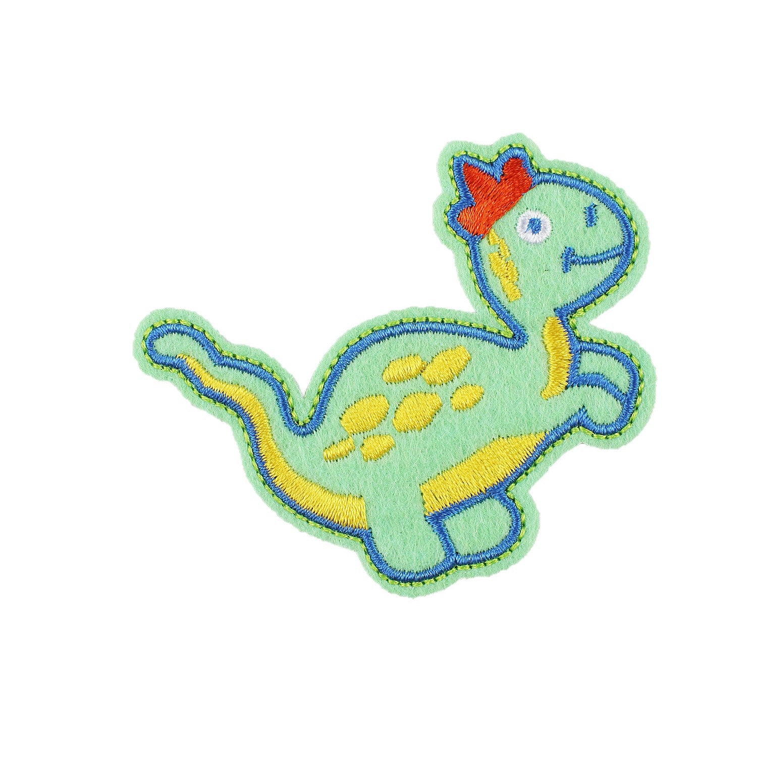 Wholesale Cute Cartoon Dinosaur Embroidery Patch Dino Sew On Applique For Clothing DIY Craft Boutique Resale Gift