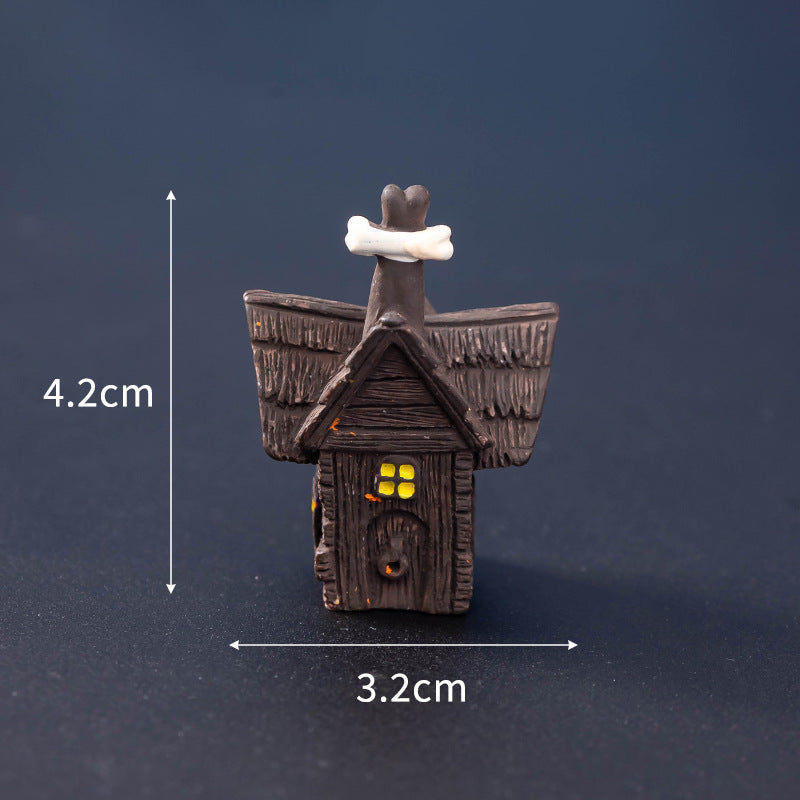 Wholesale Resin  Skull Mummy Figurine European Style Desk Ornament Everyday Use Gift Resale