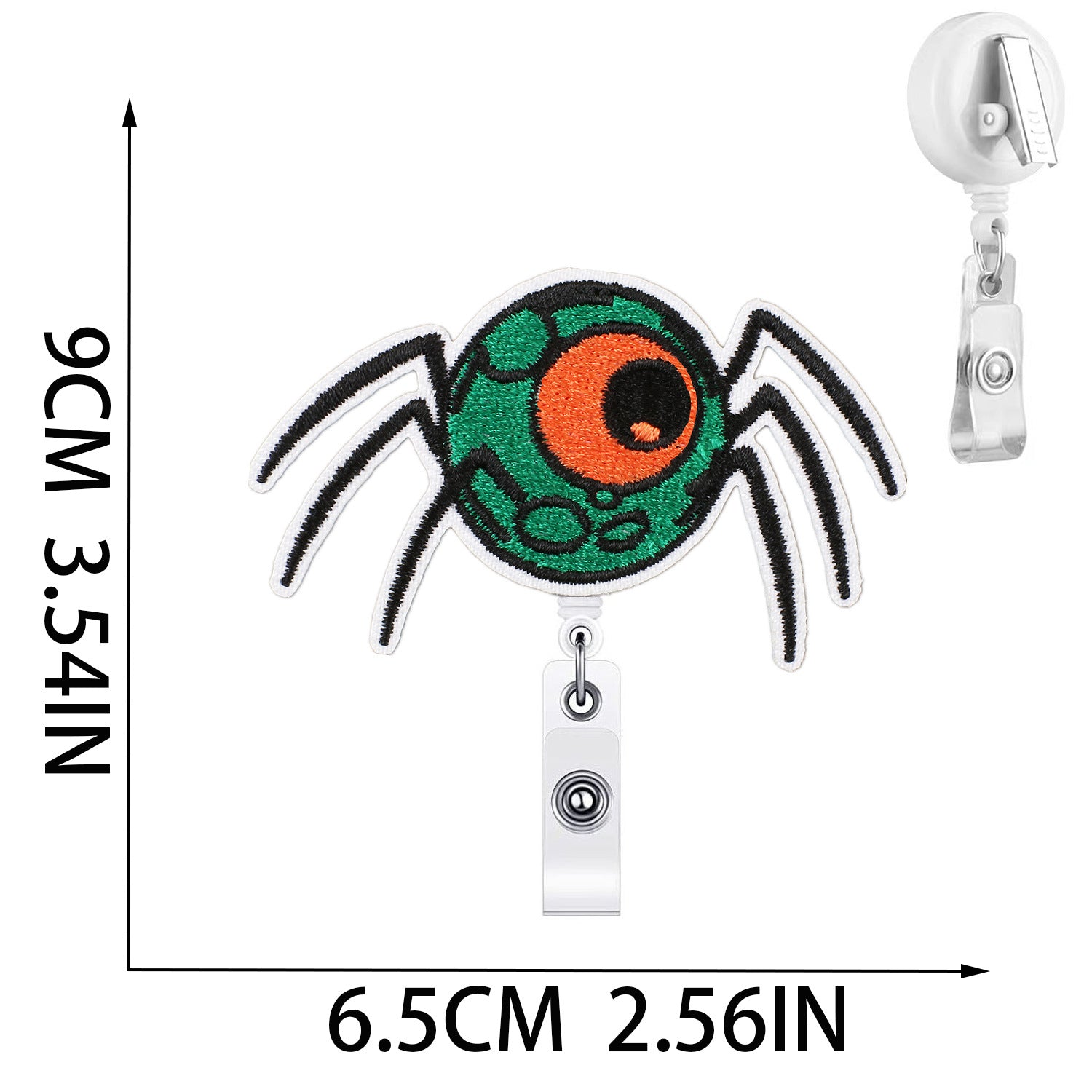 Wholesale  Witch Bat Embroidered Patches 10Pcs With Easy Pull Buckle Trendy Clothing Accessory Boutique Gift For Resale