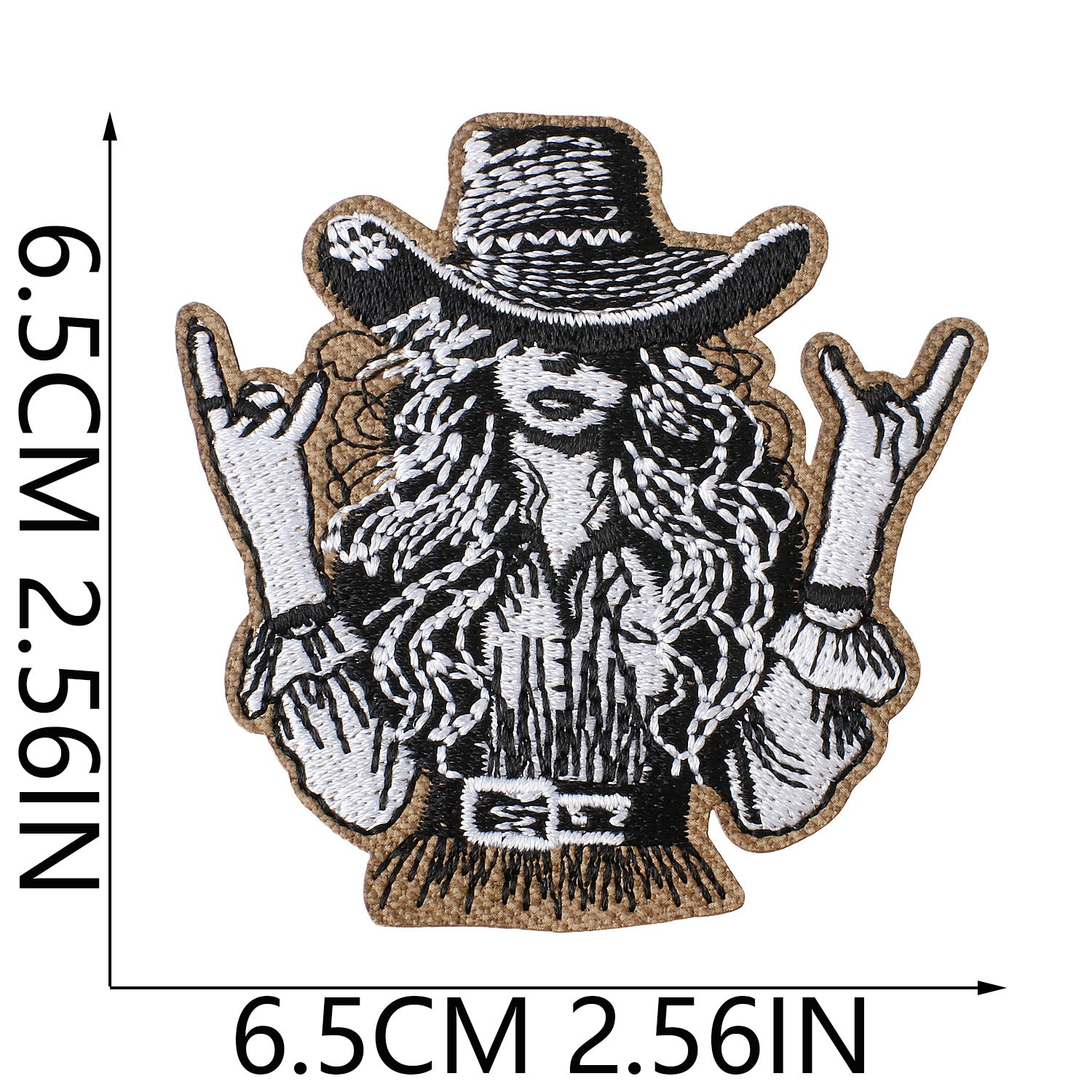 Wholesale Western Cowboy Cactus Embroidered Iron On Patches DIY et And Bag Crafts Boutique Resale