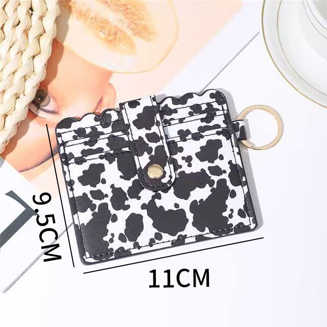 Wholesale PU Leopard Card Holder