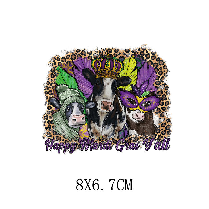 Wholesale Carnival Printed Hot Stamps   UV DTF Ready to Press Transfers Wraps