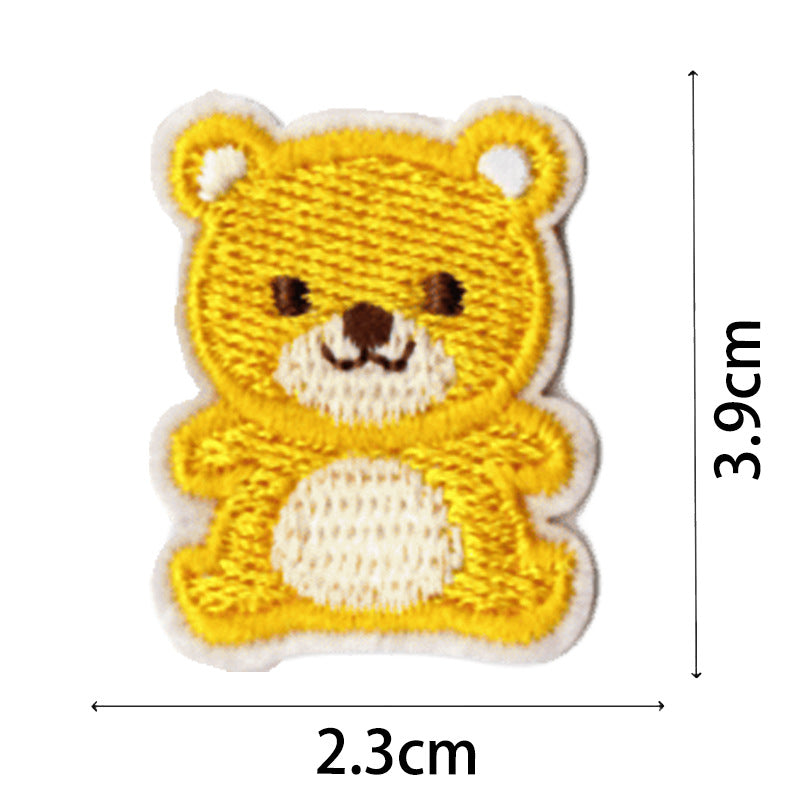 Wholesale Cartoon Animal Flower Embroidery DIY Patches