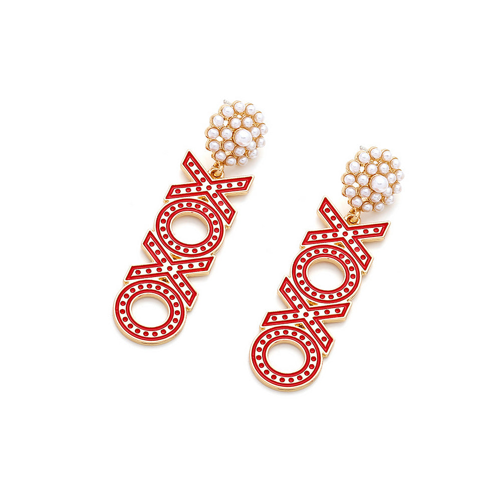 Wholesale English Valentine' s Day Earrings