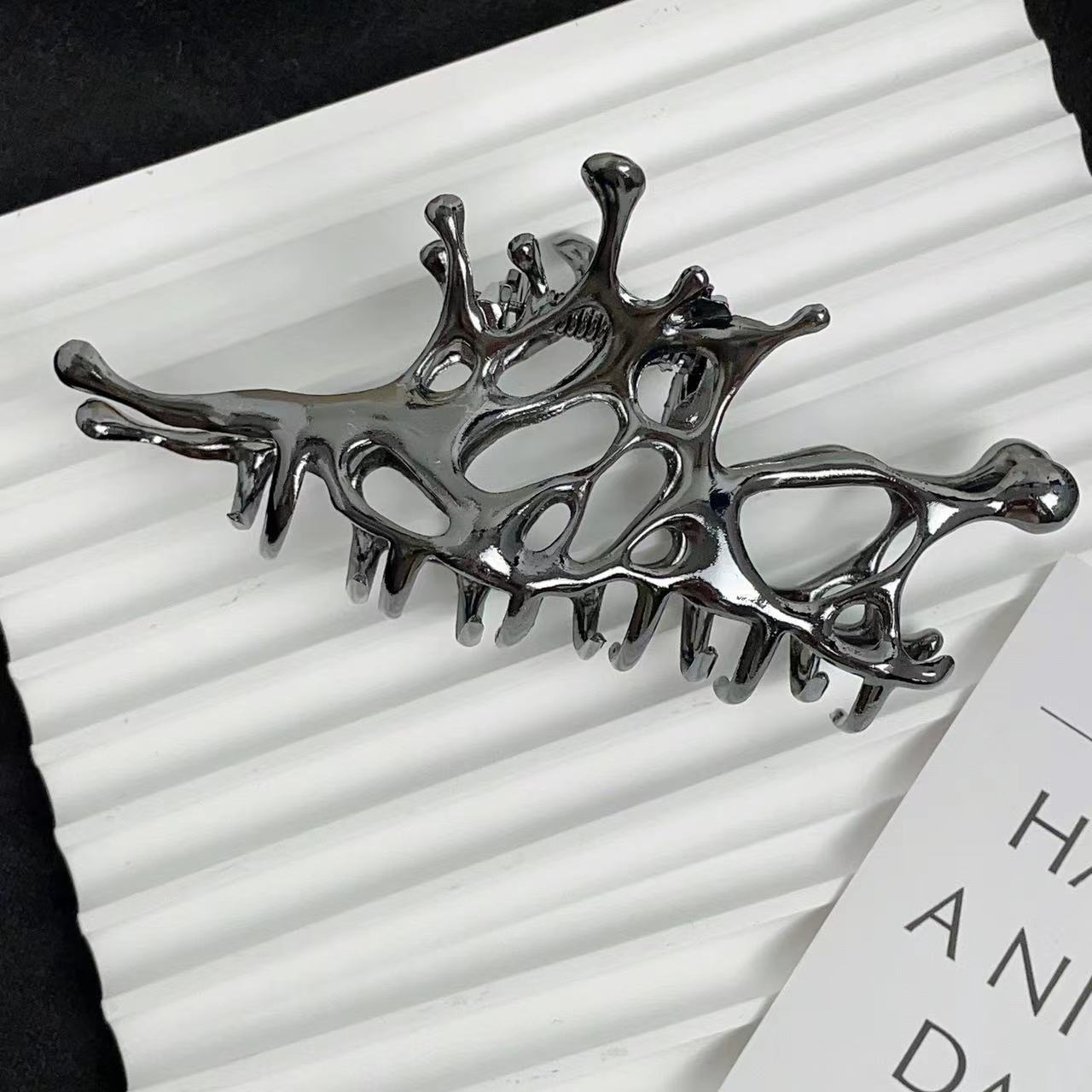 Wholesale Metal Liquid Hair Design Hairpin