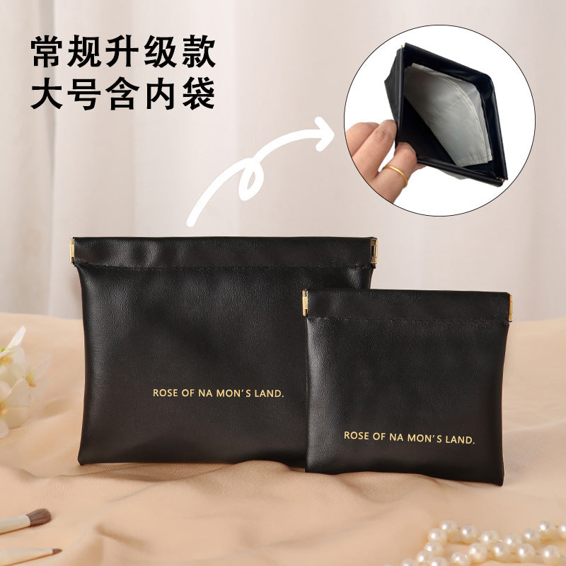 Wholesale Mini portable storage bag with automatic closure of shrapnel