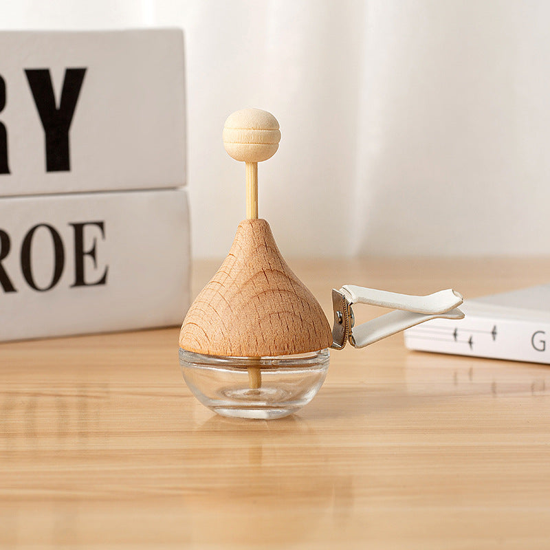 Wholesale Vehicle Mounted Water Drops Perfume Glass Empty Bottles