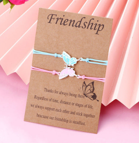 Wholesale   Magnetic Bracelet Multi-color Optional Hand-woven  Bracelet