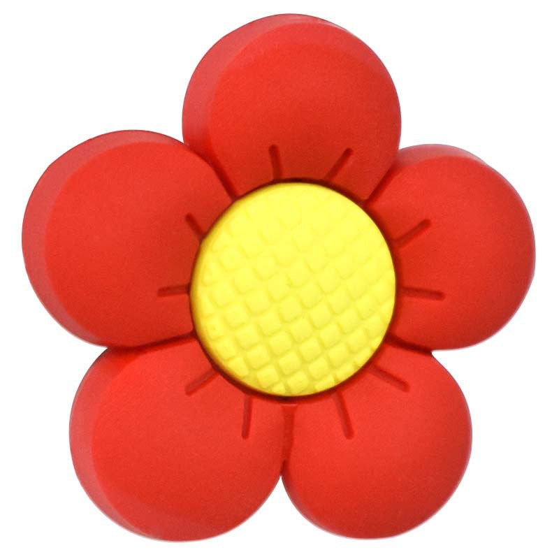 Wholesale Random 100pcs Colored Flower Shaped Focal Beads