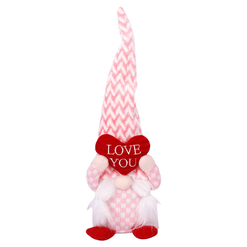 Wholesale Fabric Love Doll Valentine's Day Decorative Ornaments