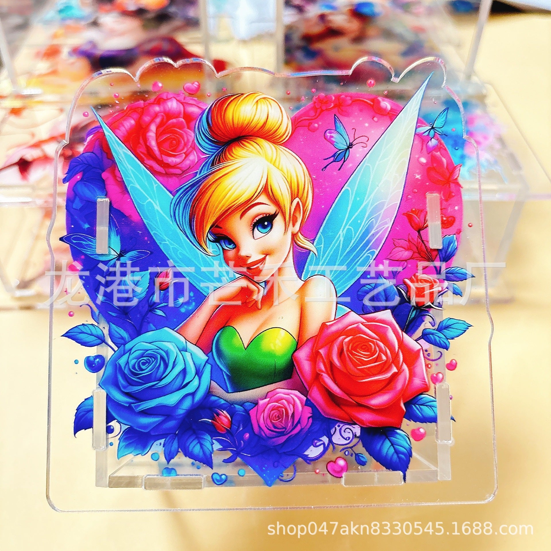 Wholesale  Acrylic Pen Holder Popular Pen Box Creative Gift Stationery Student 10cm