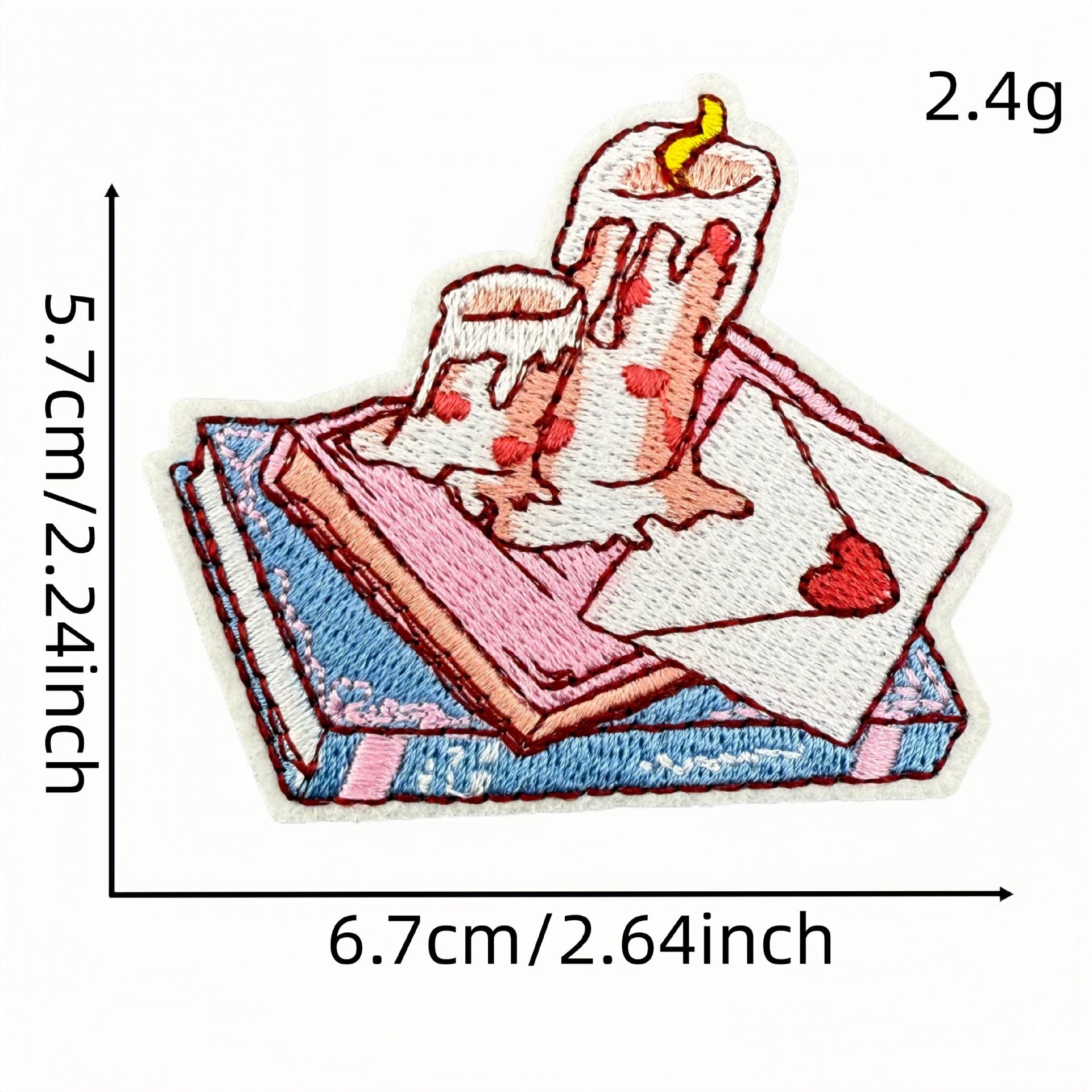 Wholesale Polyester Iron On Embroidered Patches Cartoon  Series DIY Craft Supply Fashion Accessory