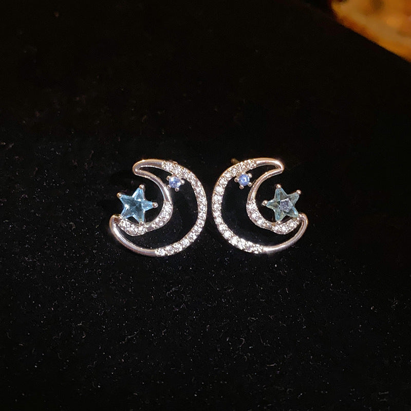 Wholesale Diamond Butterfly Flower Five Pointed Star Tassel Alloy Earrings