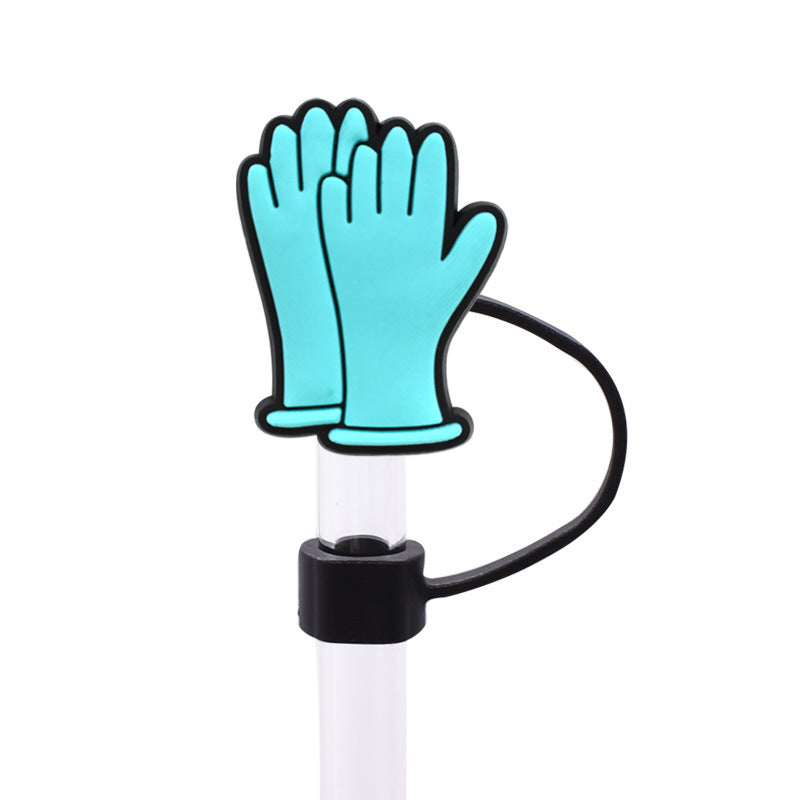 Wholesale  Random 100pcs/pack    Medical dust plug  straw cap  Straw Tube Cap