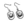 Wholesale Tibetan Silver Cowboy Hat Handmade Electroplating Earrings