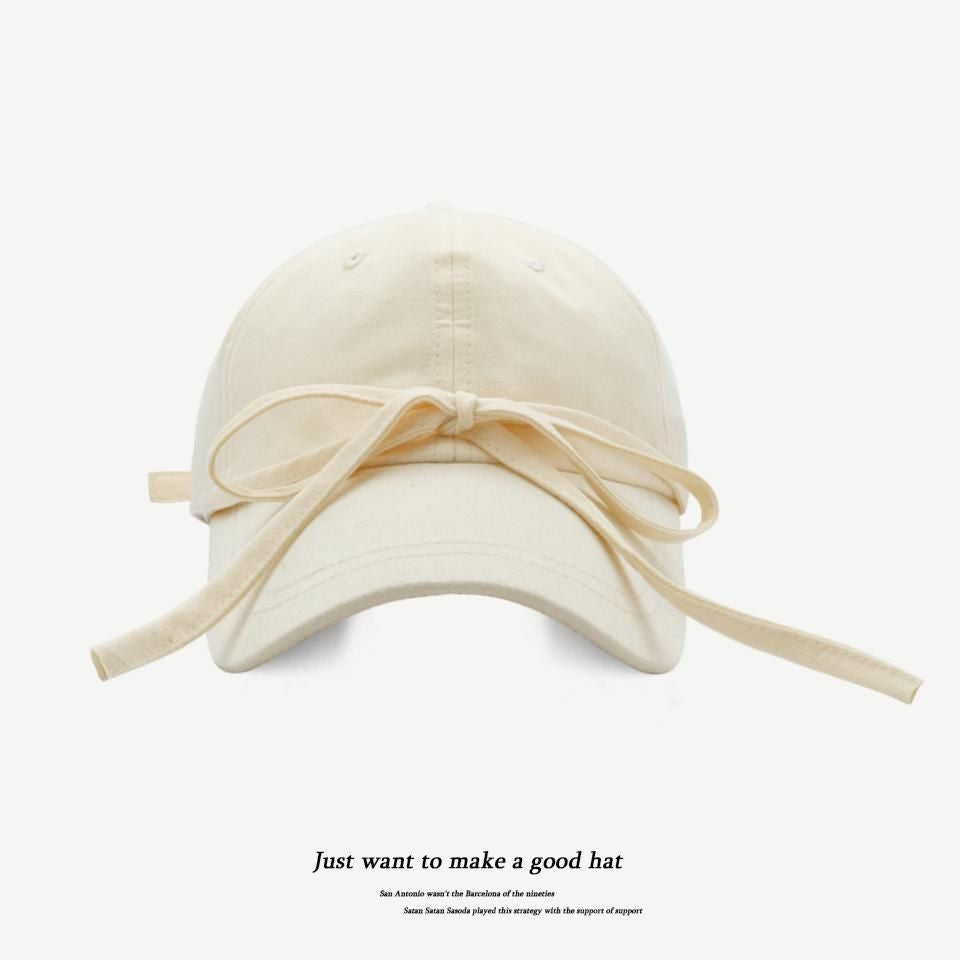 Wholesale Long Ribbon Bow Baseball Cap