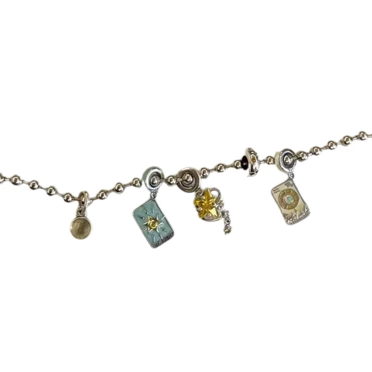 Wholesale Vintage Tarot Card Sun Moon Star Bracelet