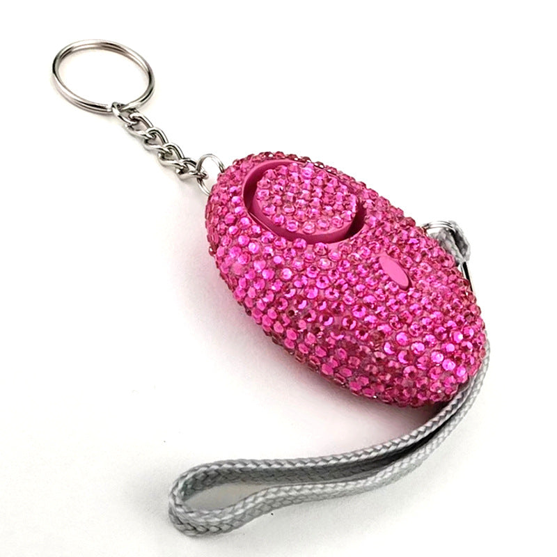 Wholesale Multifunctional Diamond Encrusted Plastic Keychain