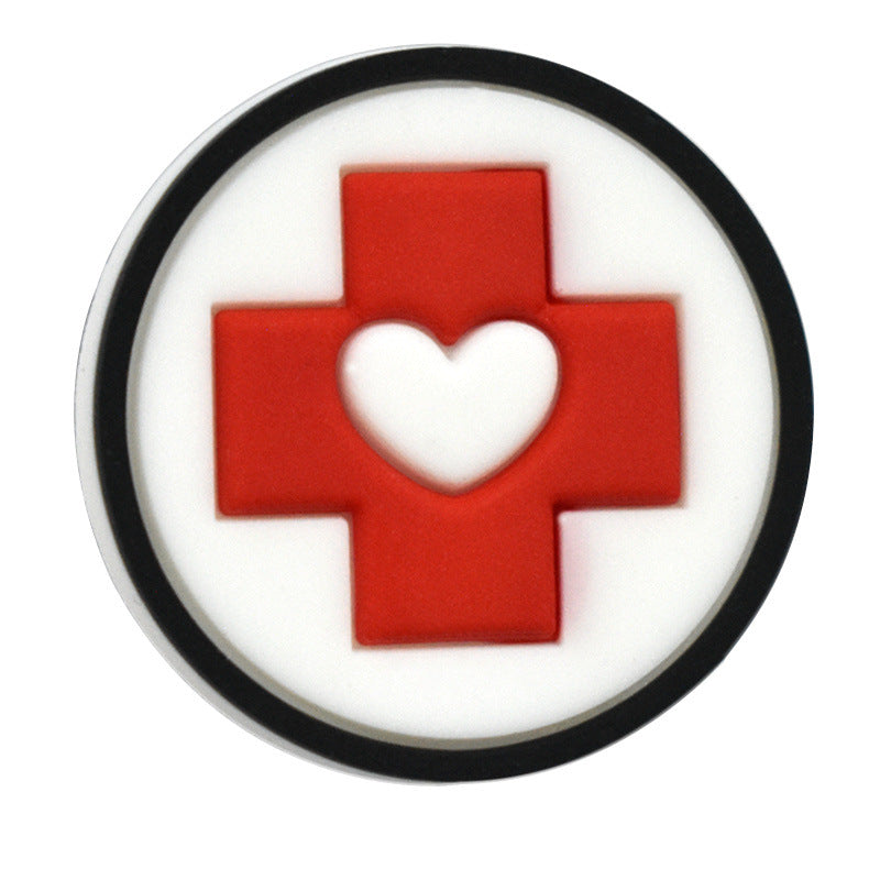 Wholesale Random 100pcs/pack  Medical series cartoon bead  Focal Beads