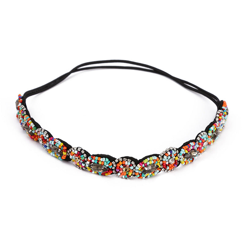Wholesale Bohemian Rice Beads Headband