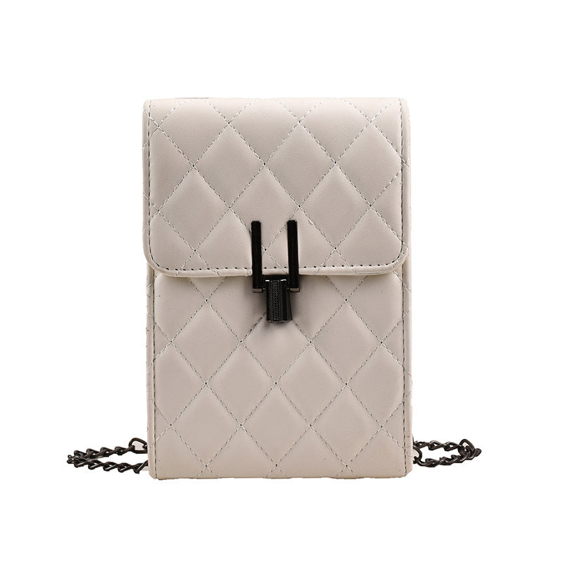 Bolsa de hombro diagonal de cadena PU al por mayor