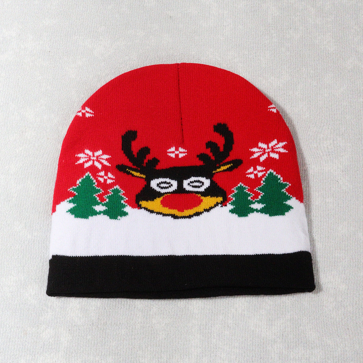 Wholesale Christmas Warm Windproof Atmosphere Knitted Hat