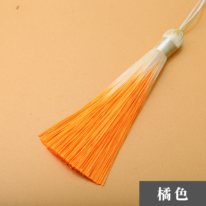 Wholesale Small Gradient Dye Tassel Vertical Decorative Pendant