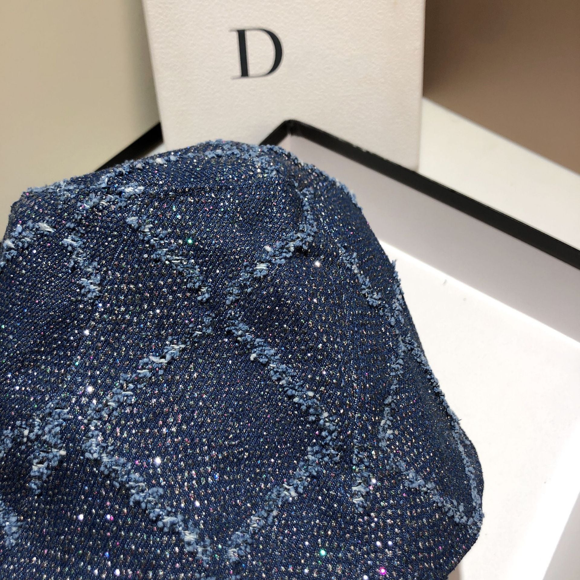 Wholesale Diamond Denim Fisherman Hat Basin Hat