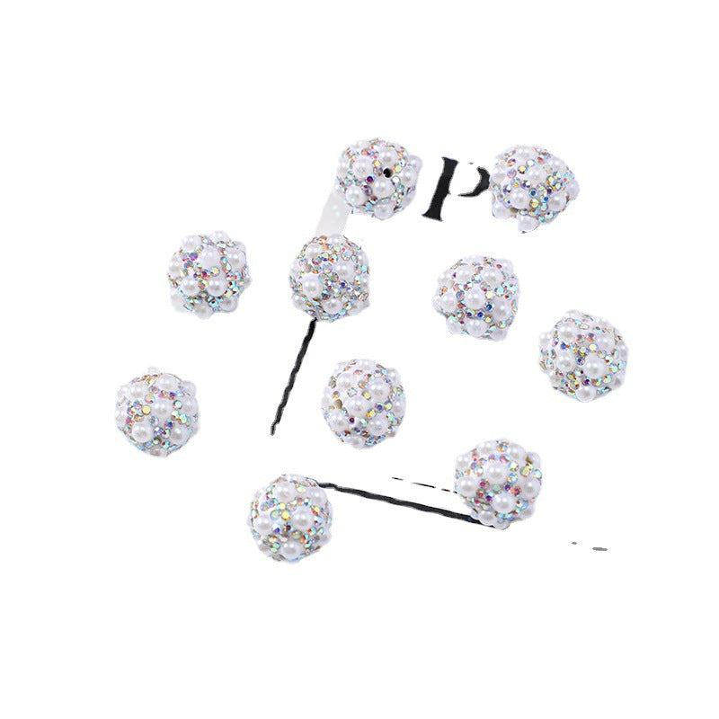 Wholesale 50PCS High Quality DIY Pearl Diamond Balls