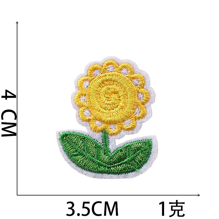 Wholesale Mixed Cartoon Cat And Astronaut Embroidered Patches Polyester Self Adhesive Clothing Decorative Accent For Everyday Boutique And Gift