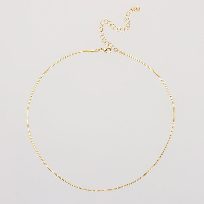 Wholesale DIY Metal Multi-layer Cuban Chain Stacked Sweater Chain