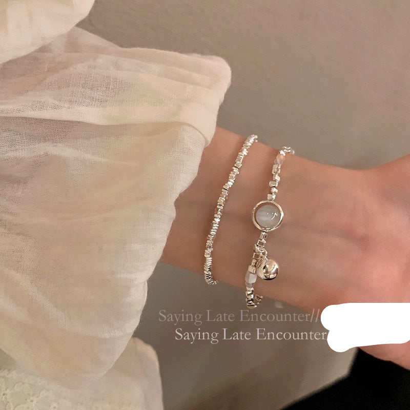 Wholesale Cat's Eye Beaded Simple Bracelet